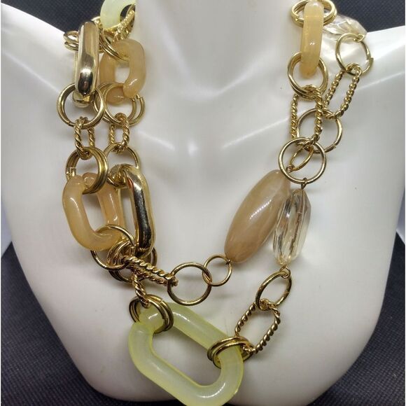 Natural beauty link necklace‎ - Picture 1 of 3